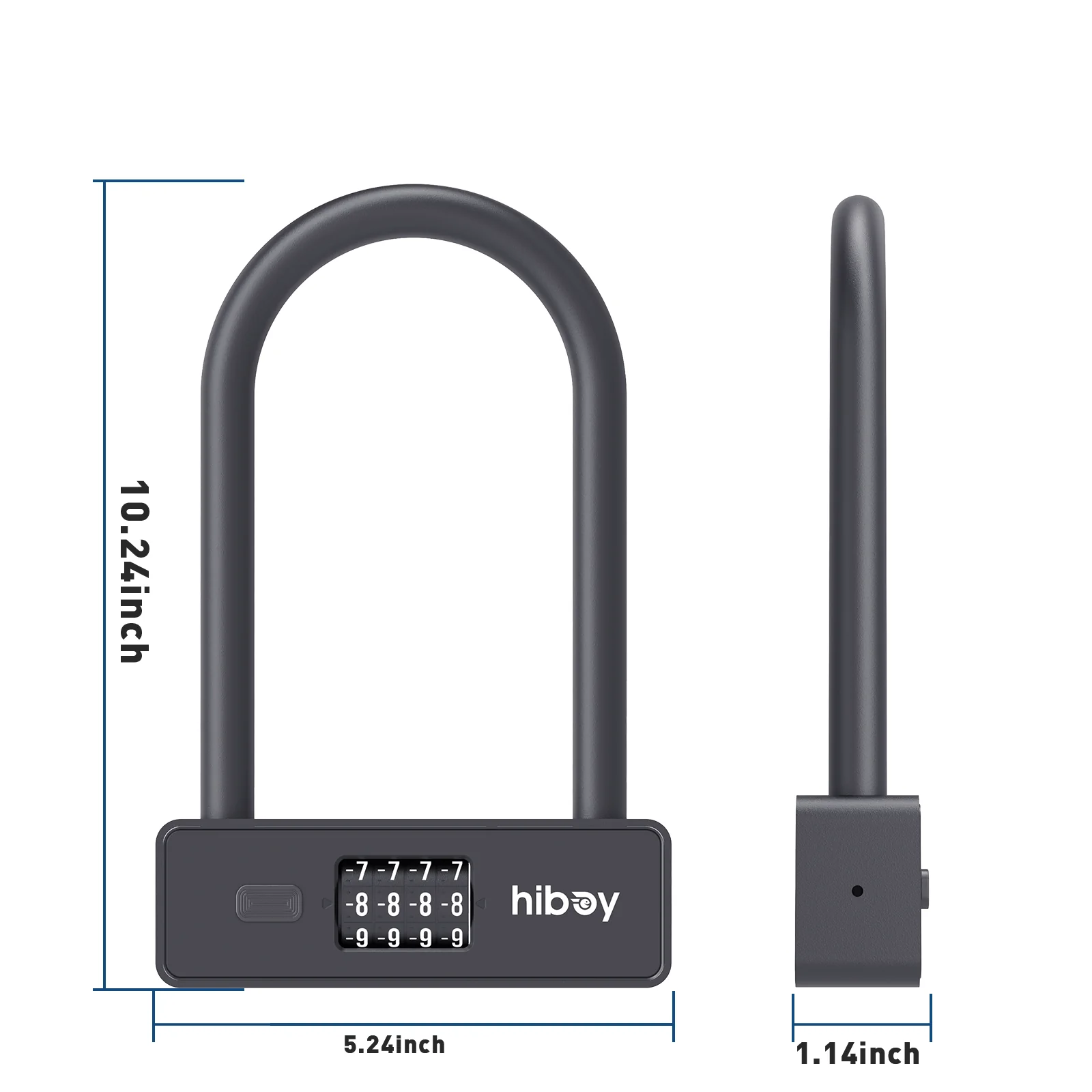 Hiboy U-Shape Combination Lock for Bike And Scooter