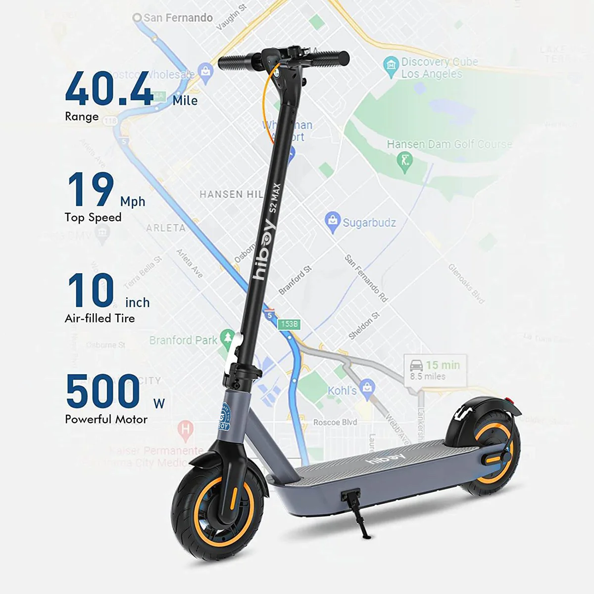 Hiboy S2 Max - The Ultimate Urban Commute Electric Scooter