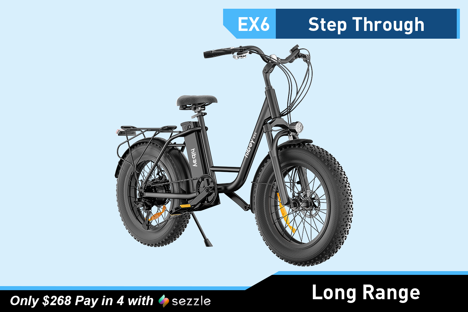 Hiboy ex6 step through ebike deals