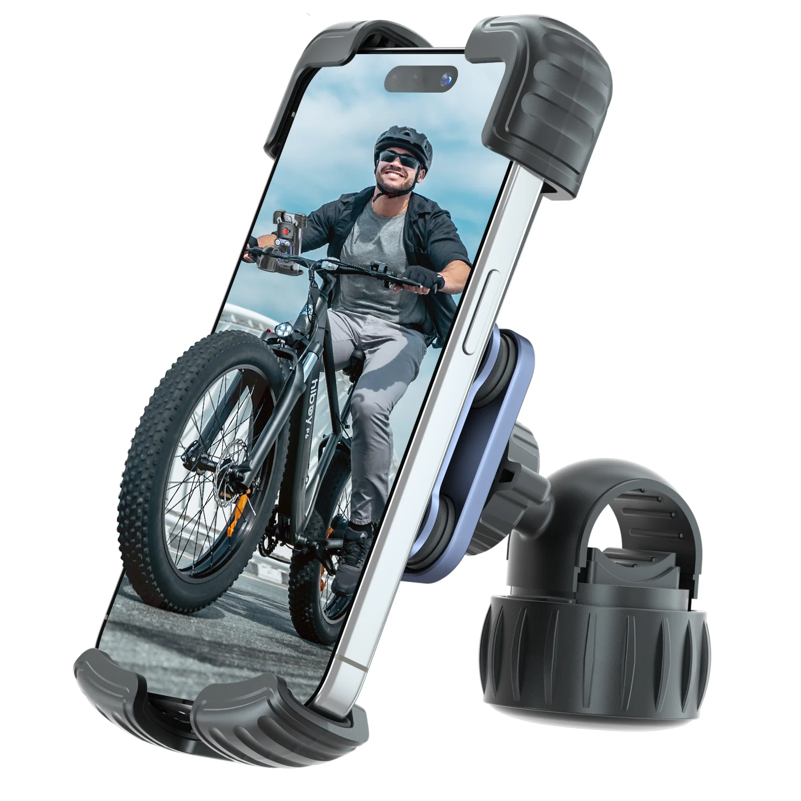 Hiboy Anti-Shake Phone Mount Holder for Bike Scooter Motorcycle Bicycle